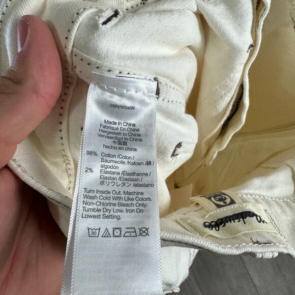 Madewell 90's Straight Utility Casual Jeans US Women's 25 New - Picture 5 of 7